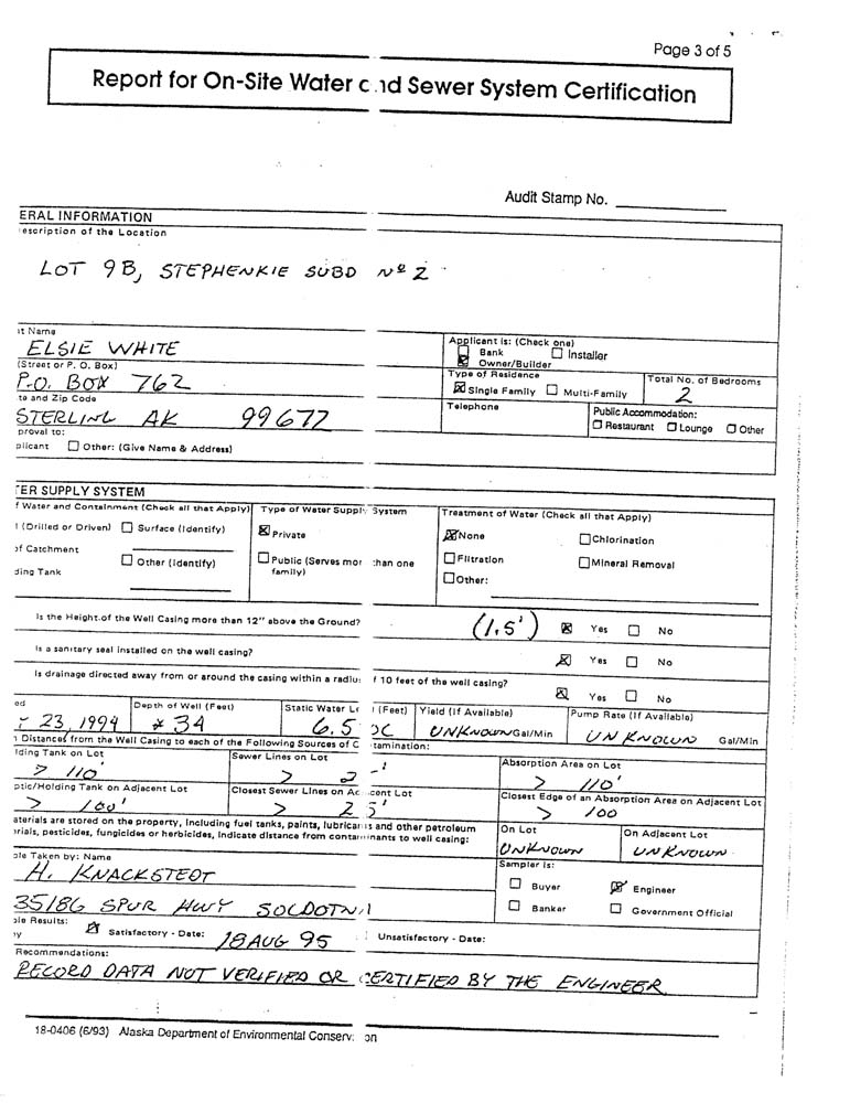 A - Sewer Certification-1